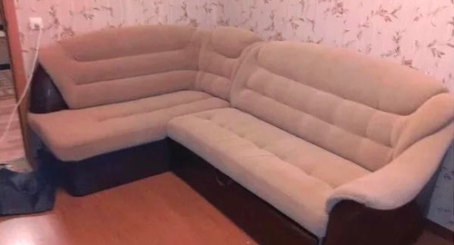 Перетяжка углового дивана. СЗАО Москвы
